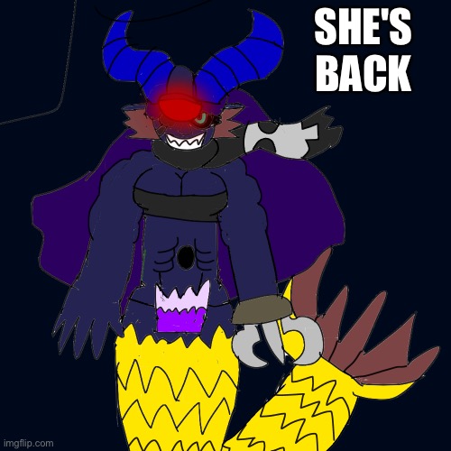 Anchor Waywater has made her grand return! | SHE'S BACK | made w/ Imgflip meme maker