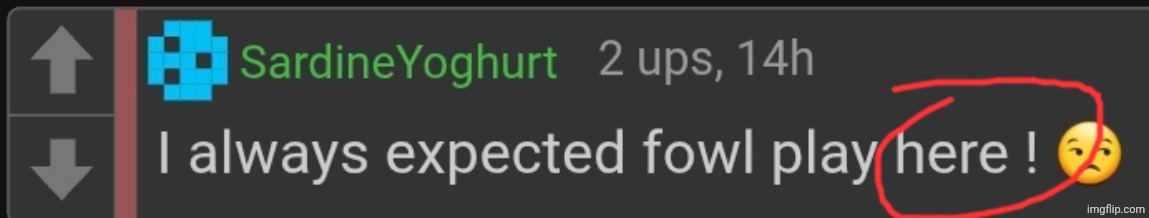 The space before the mark is the most jeffery thing I have ever seen | made w/ Imgflip meme maker