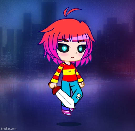 My OC, Aelith, got a glow up! | image tagged in gacha,gacha club,ocs | made w/ Imgflip meme maker