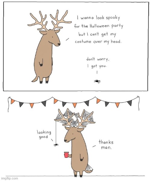 Halloween Party | image tagged in comics | made w/ Imgflip meme maker