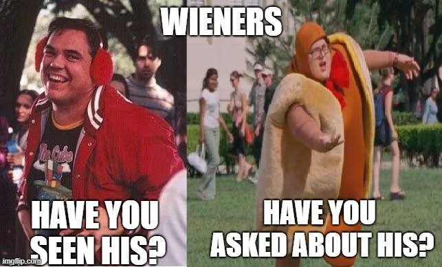 Wieners | image tagged in repost | made w/ Imgflip meme maker