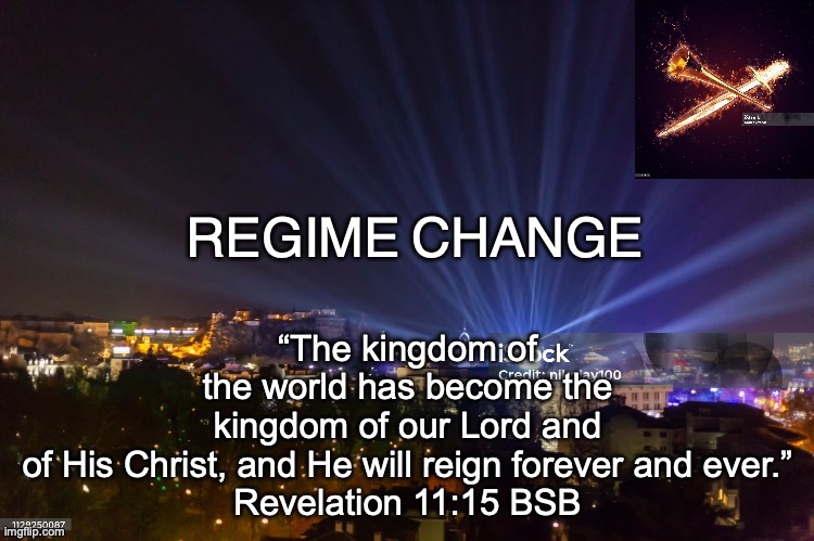 The Seventh Trumpet | image tagged in maranatha | made w/ Imgflip meme maker