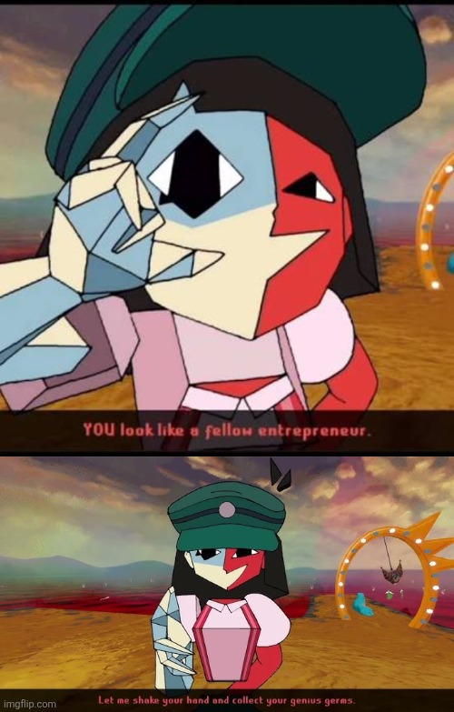 You look like a fellow entrepreneur. Blank Meme Template