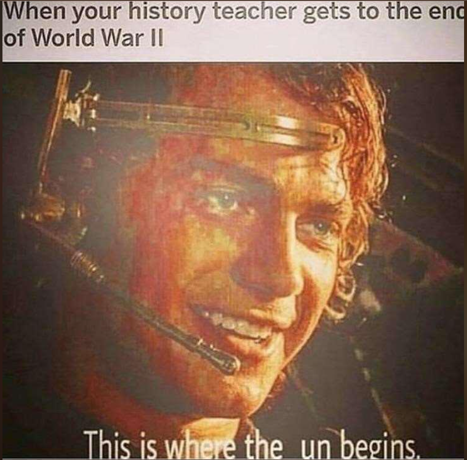 History Meme with United Nations Blank Meme Template