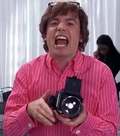 Austin Powers Photoshoot Blank Meme Template