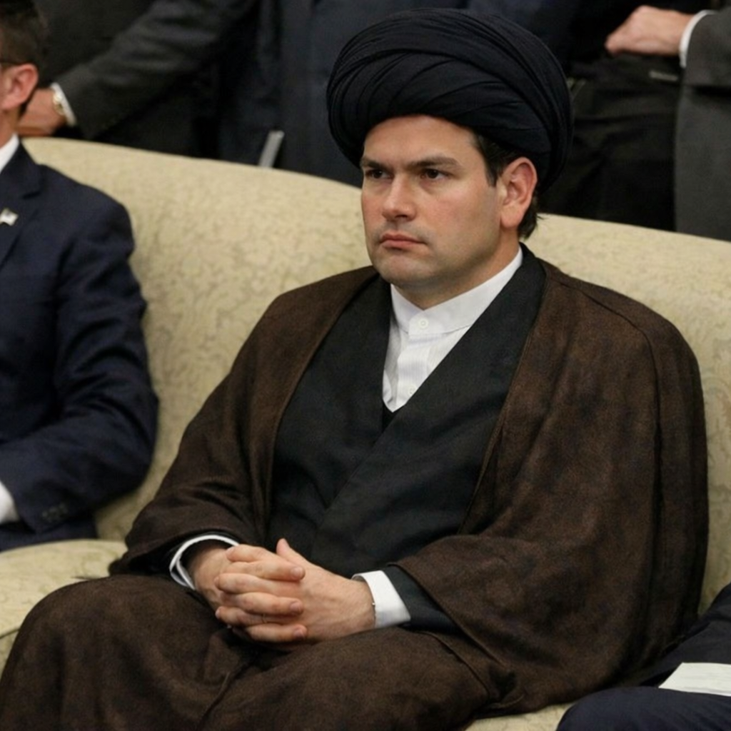 Marco Rubio Supreme Leader Blank Meme Template