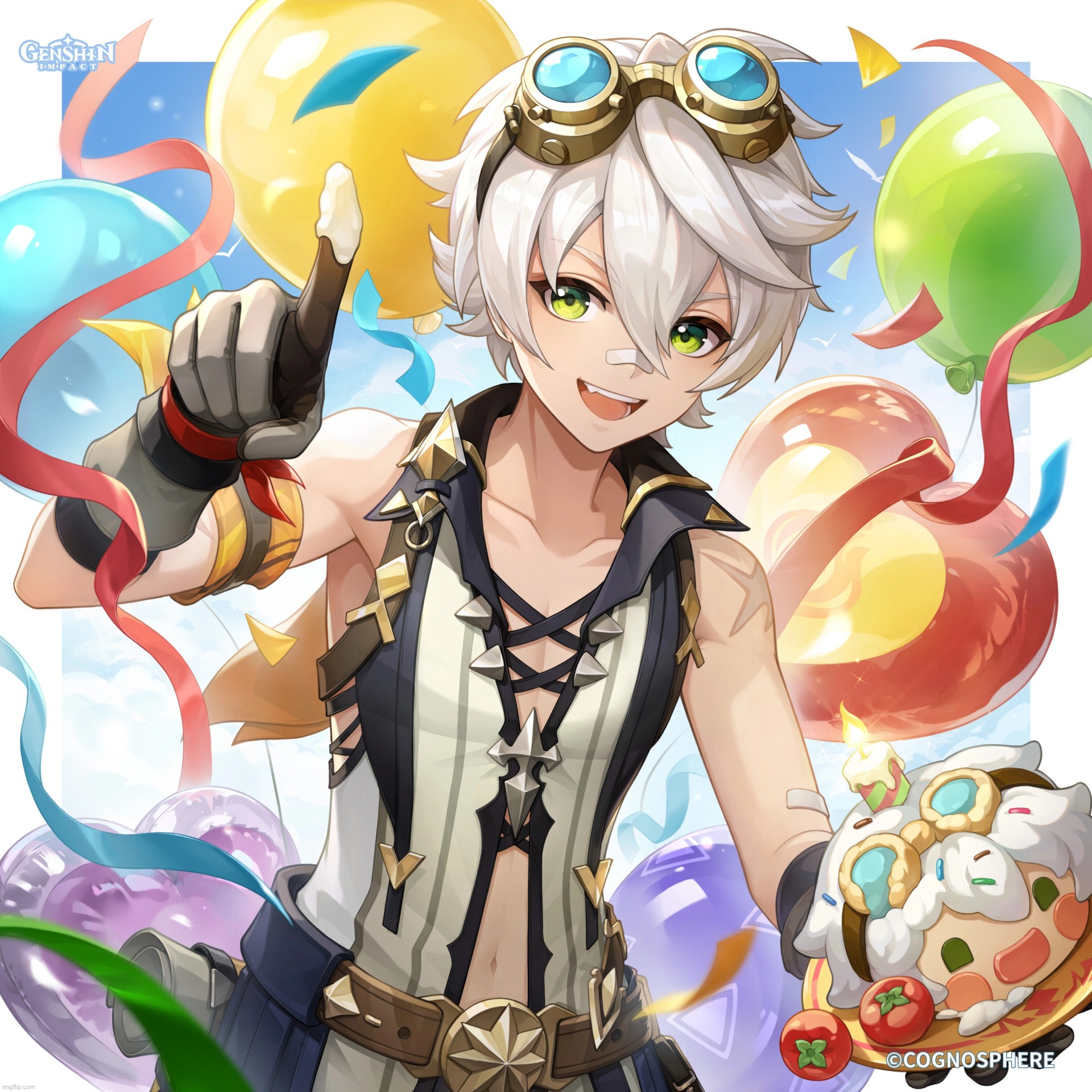 Happy Birthday Bennett (29.02.2025) | image tagged in bennett birthday art,birthday,genshin impact | made w/ Imgflip meme maker