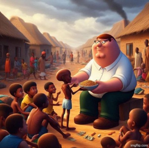 Peter africa | image tagged in peter africa | made w/ Imgflip meme maker