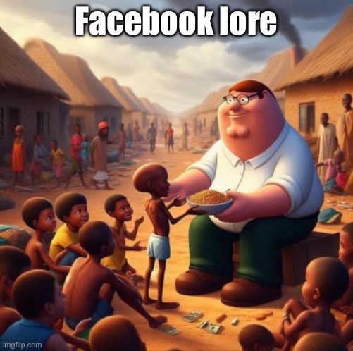 Peter africa | Facebook lore | image tagged in peter africa | made w/ Imgflip meme maker