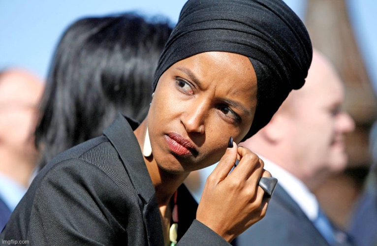 image tagged in ilhan omar | made w/ Imgflip meme maker