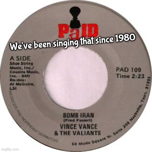 We've been singing that since 1980 | made w/ Imgflip meme maker