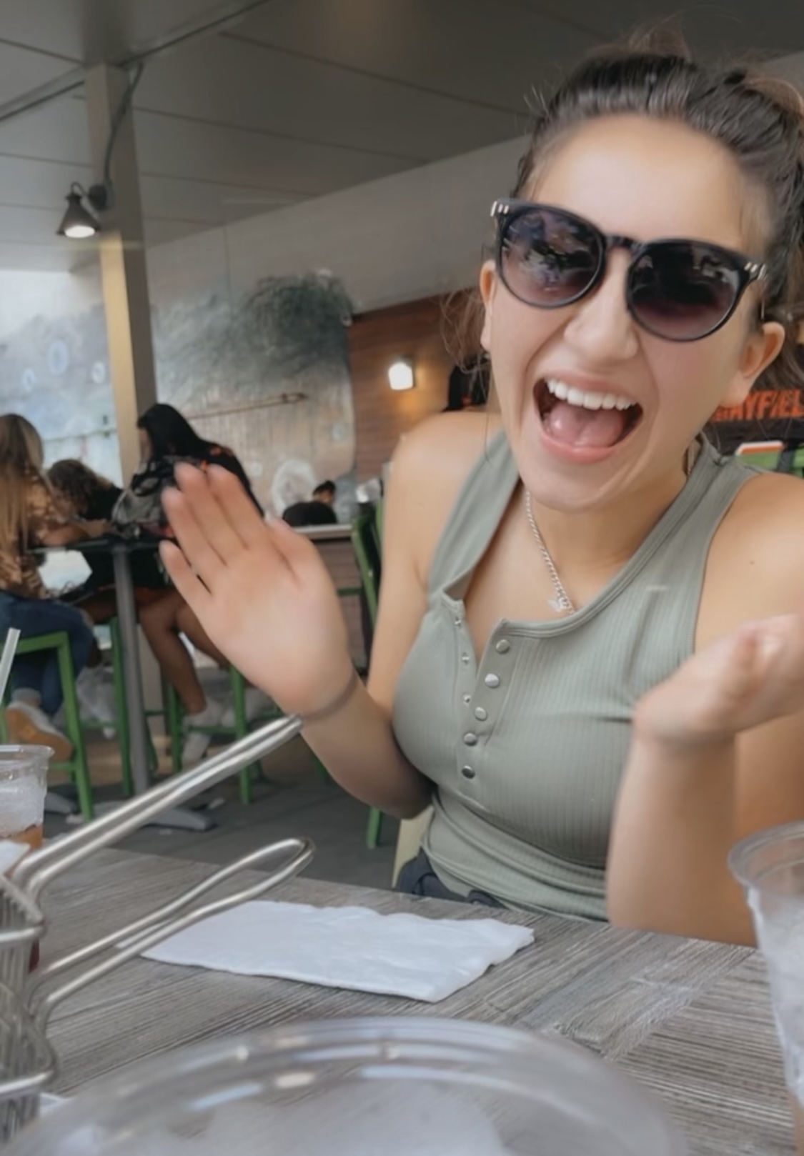 Laughing at life Blank Meme Template