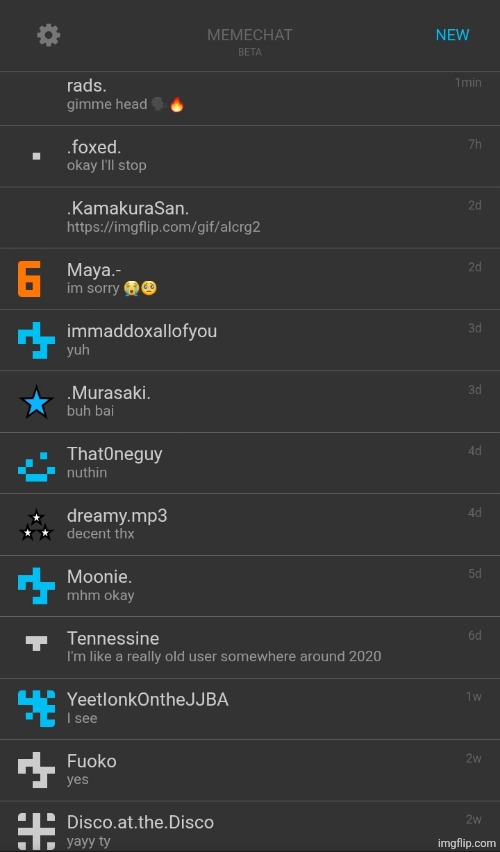 dry asf memechat | made w/ Imgflip meme maker