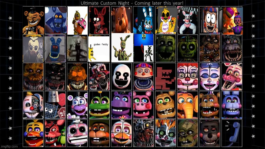 five nights at meme Blank Meme Template