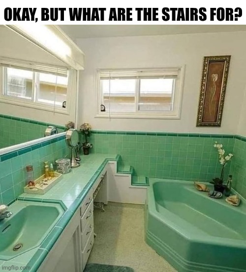 Okay But What Are The Stairs For | OKAY, BUT WHAT ARE THE STAIRS FOR? | image tagged in chrisjoines1 | made w/ Imgflip meme maker