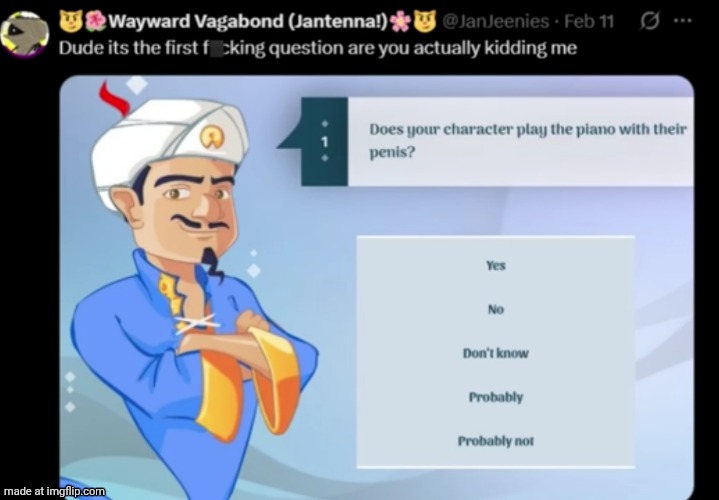 made w/ Imgflip meme maker