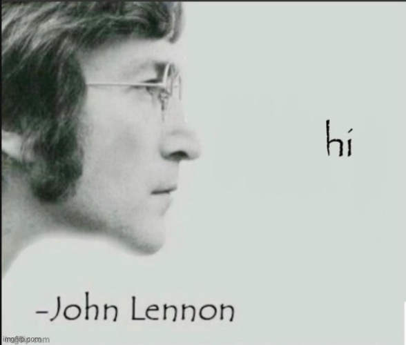 He said hi | made w/ Imgflip meme maker
