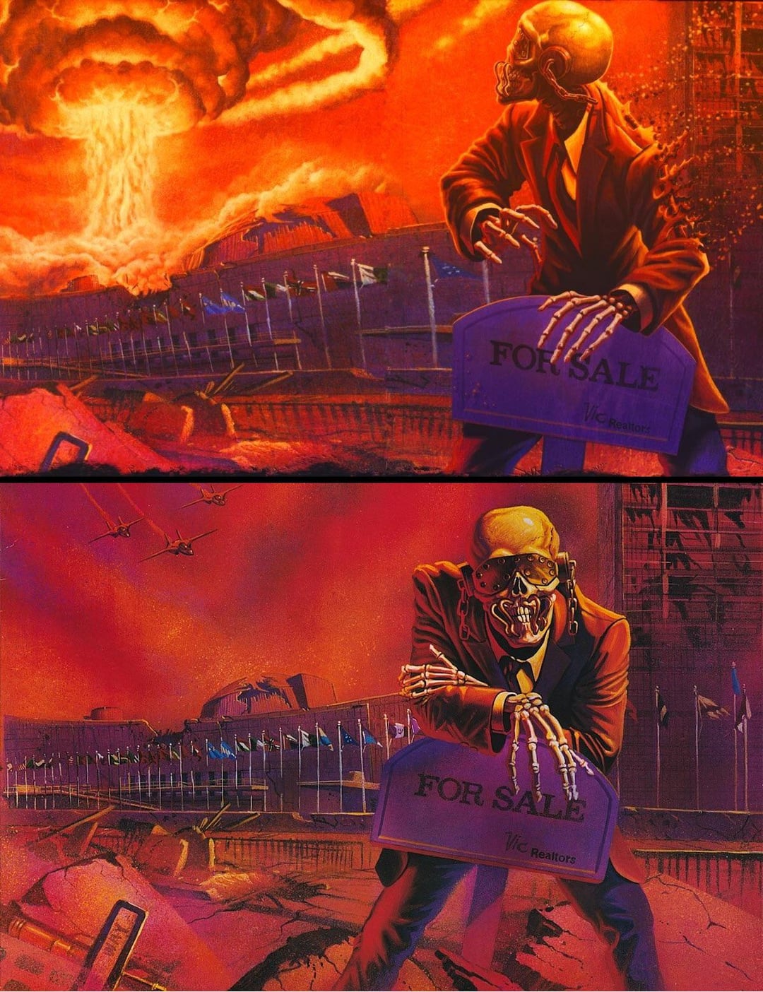 Megadeth Nuclear Blank Meme Template