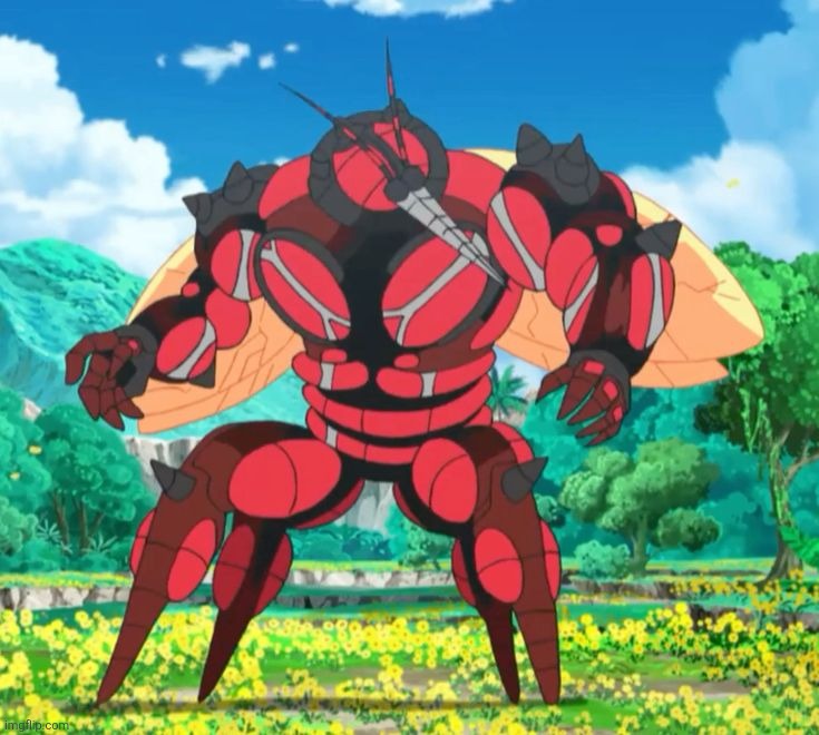 Buzzwole da GOAT he's my favorite pokemon he's so silly (or would it be "she" since it's only female mosquitos who drink blood?) | made w/ Imgflip meme maker