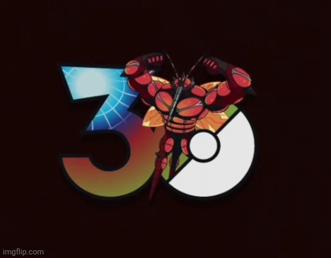 I love how pokemon made 30th annaversary logos for Every single pokemon because "every pokemon is someones favorite" | made w/ Imgflip meme maker