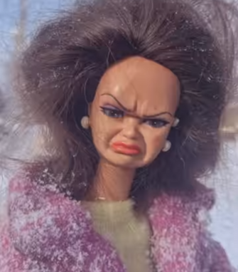 Disgusted Barbie Blank Meme Template