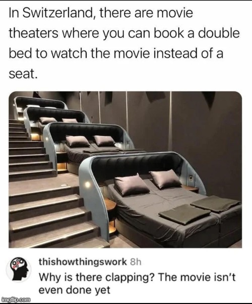 Don't Clap During the Movie | image tagged in sex jokes | made w/ Imgflip meme maker