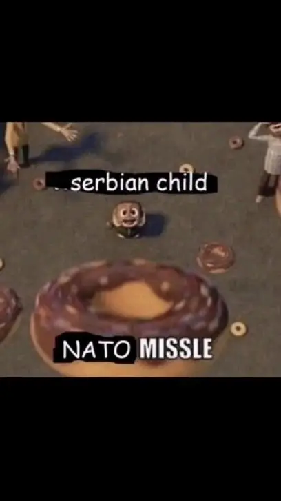 Serbian child nato missile Blank Meme Template