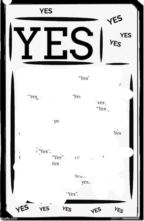 Yes Card | image tagged in yes card | made w/ Imgflip meme maker