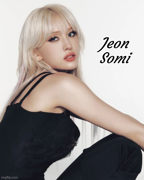 Jeon Somi | made w/ Imgflip meme maker