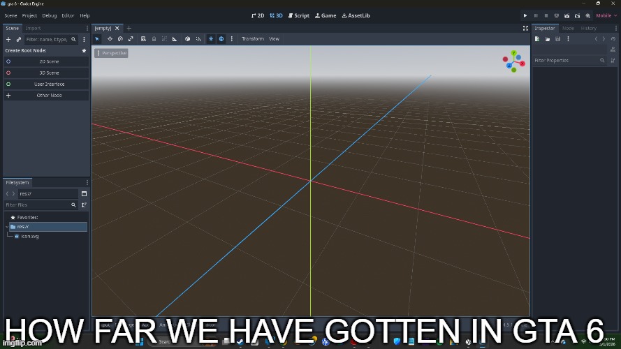 guys im totally part of the dev team | HOW FAR WE HAVE GOTTEN IN GTA 6 | image tagged in gta 6 | made w/ Imgflip meme maker