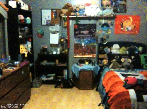 Colour corrected my room real quickly this is how it would actually look like | made w/ Imgflip meme maker