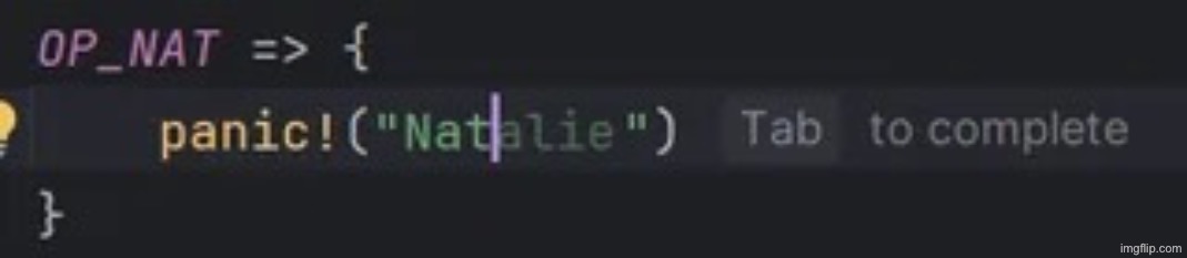 made w/ Imgflip meme maker