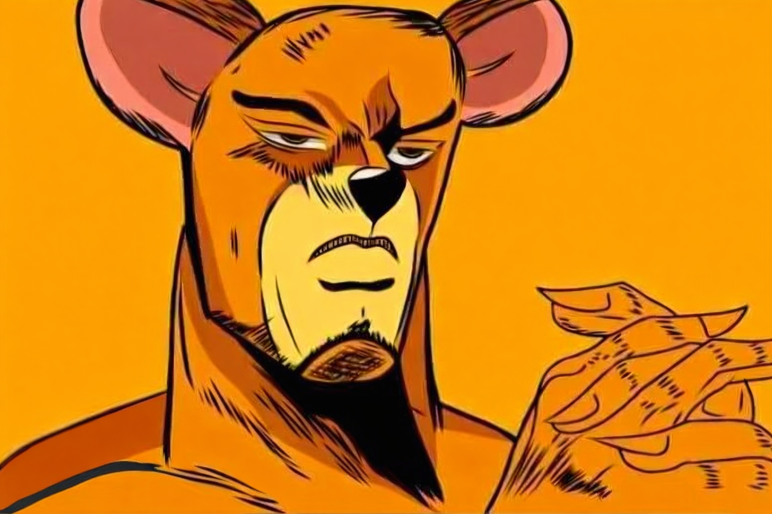 High Quality Jerry-Kun Blank Meme Template