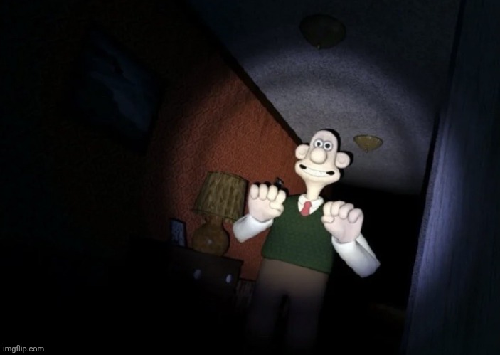 ㅤ | image tagged in fnaf,wallace and gromit | made w/ Imgflip meme maker
