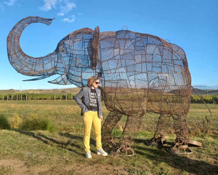 Shar with Elephas Maximus Blank Meme Template