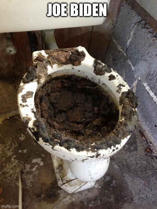 toilet | JOE BIDEN | image tagged in toilet | made w/ Imgflip meme maker