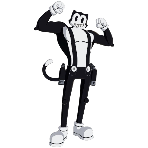 Benedict "Bendy" T. Ink Demon in Fortnite Blank Meme Template