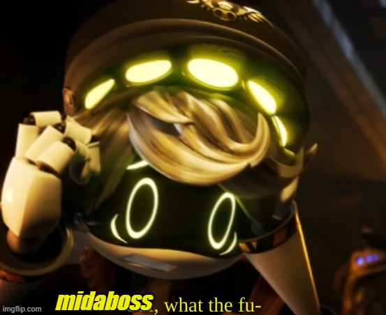 Uzi, what the fu- | midaboss | image tagged in uzi what the fu- | made w/ Imgflip meme maker