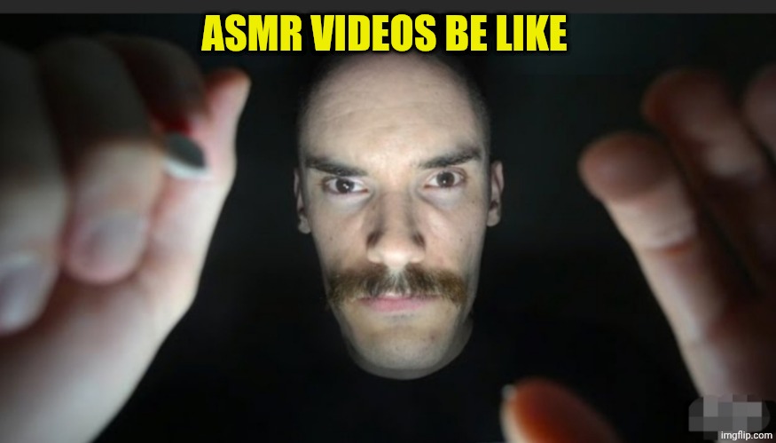 [ASMR] You are an iPad | ASMR VIDEOS BE LIKE | image tagged in asmr you are an ipad | made w/ Imgflip meme maker