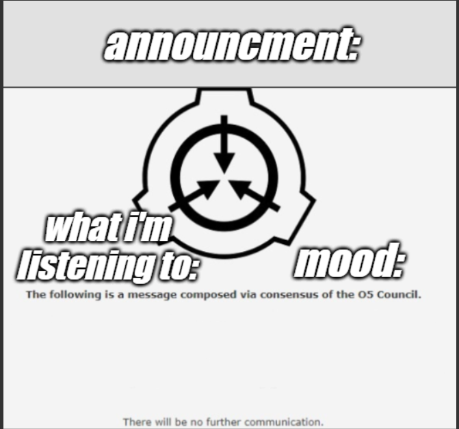 High Quality thatGUY_WHOhates SCHOOL announcment temp Blank Meme Template