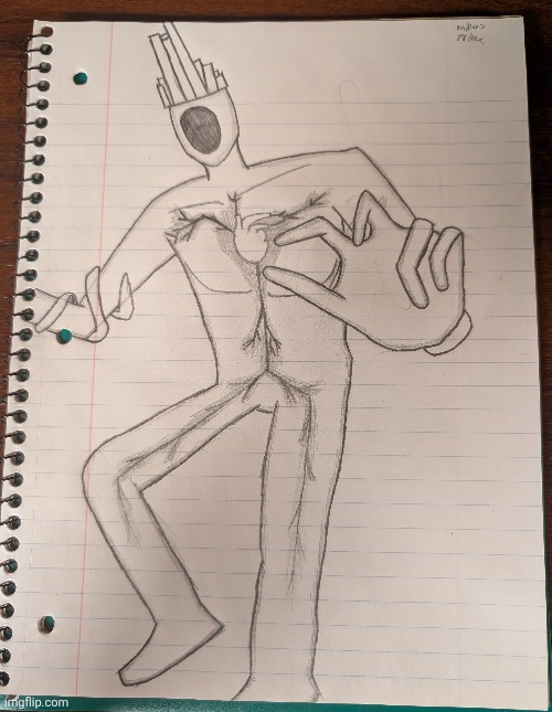 JUDGEMENT | image tagged in minos prime,ultrakill,drawing | made w/ Imgflip meme maker