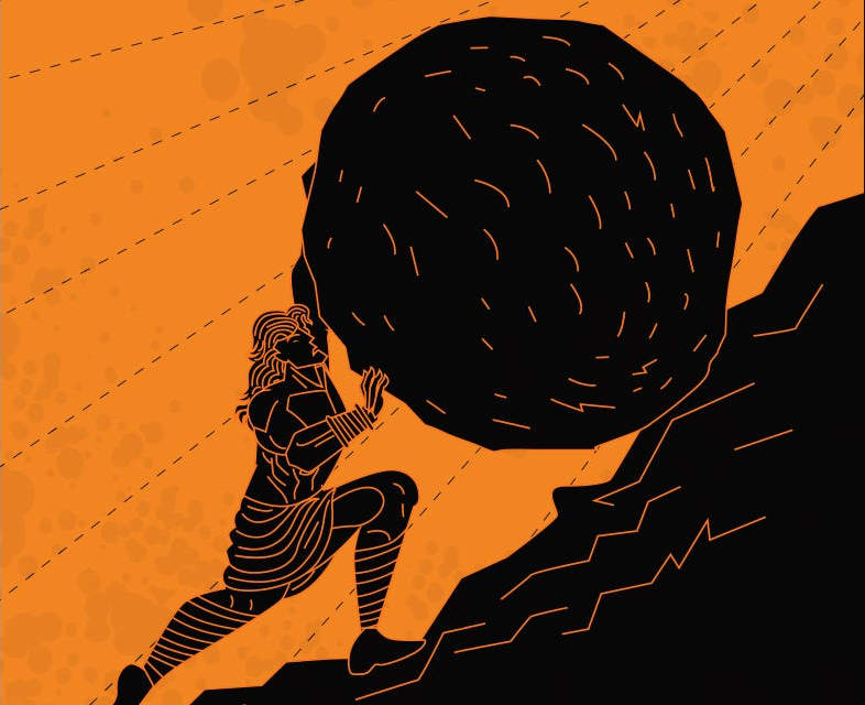 Sisyphus Blank Meme Template