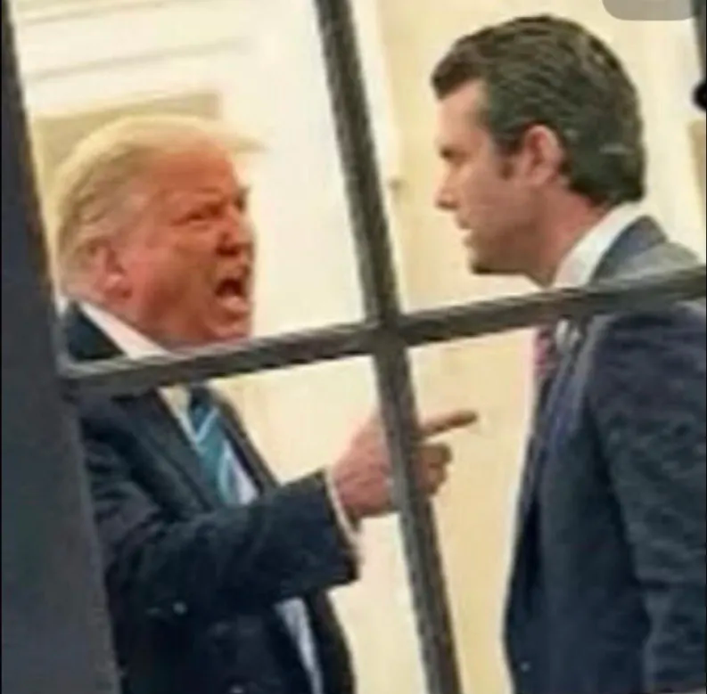 Trump Iran War Hegseth Blank Meme Template