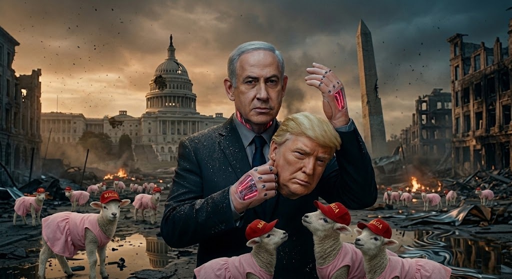 High Quality DONALD Netanyahu Blank Meme Template