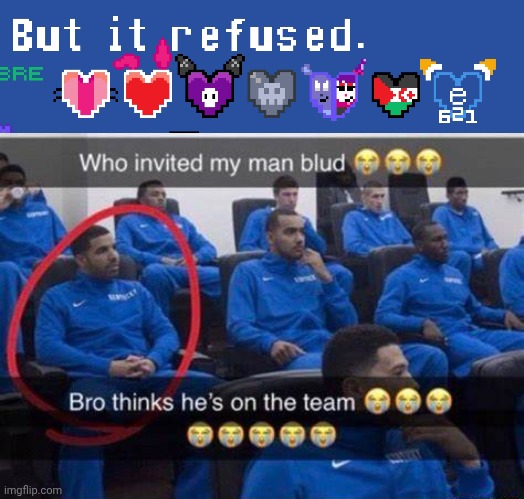 image tagged in bro thinks he's on the team | made w/ Imgflip meme maker