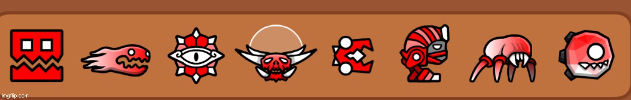 rate my icons | image tagged in geometry dash | made w/ Imgflip meme maker