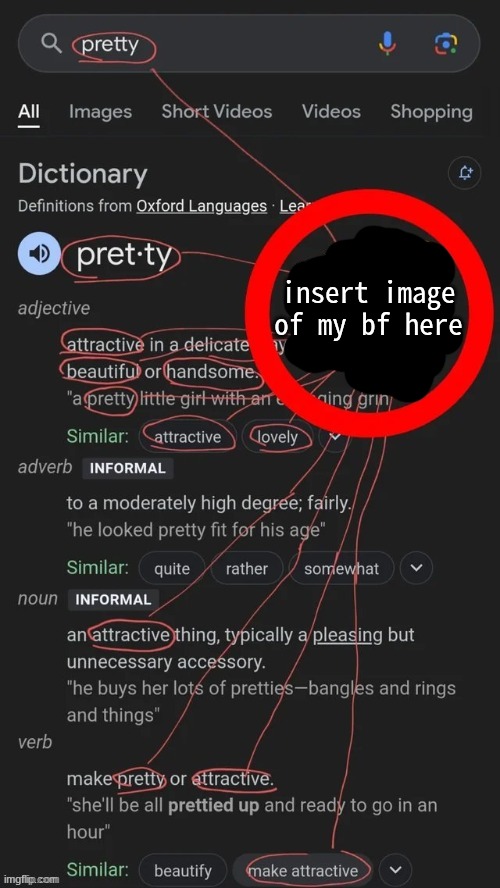 insert image of my bf here | made w/ Imgflip meme maker