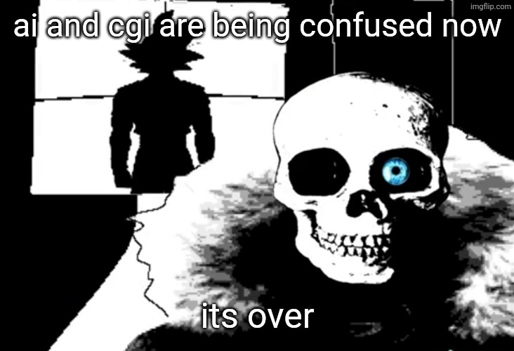 I heard you're pretty strong... | ai and cgi are being confused now; its over | image tagged in i heard you're pretty strong | made w/ Imgflip meme maker