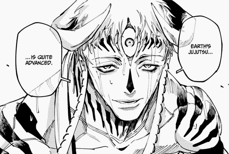 Earth's Jujutsu is Quite Advanced Blank Meme Template