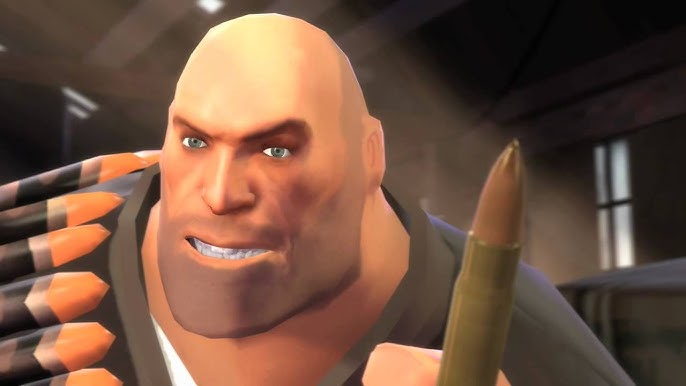 TF2 Heavy Weapons Guy Bullet Blank Meme Template
